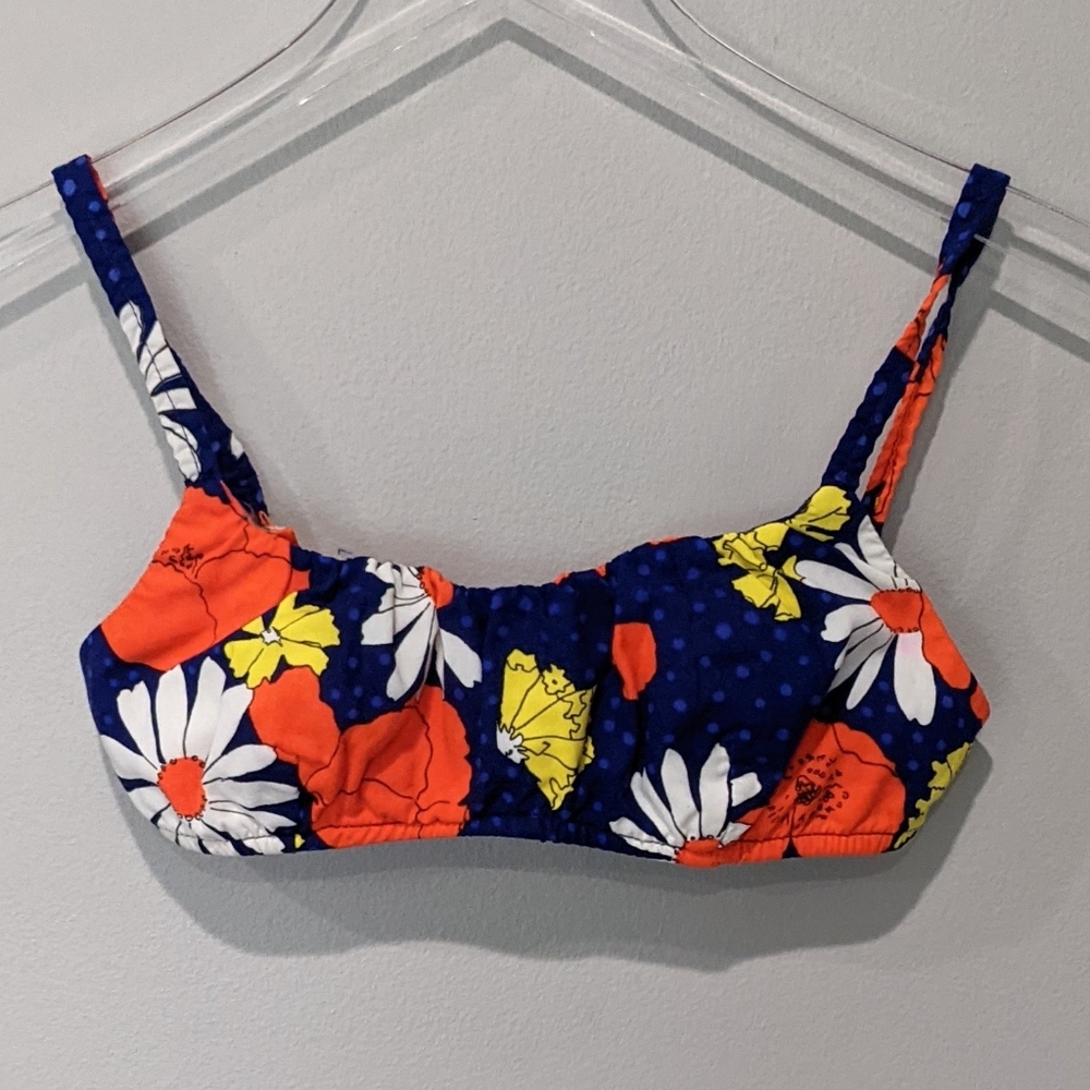 Vintage Lemon Frog Shop by Sears Girls Bra or swim top